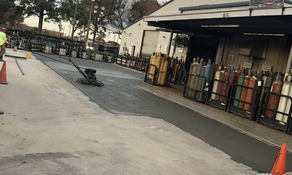 Concrete paving 1